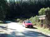 Heading west at Livingston Road. The full image is 39Kb.