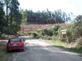 Heading east at Livingston Road. The full image is 41Kb.