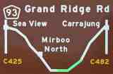 Further into the Grand Ridge Road forests.