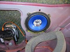 pretty blue speakers